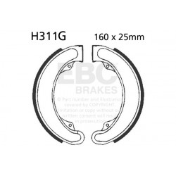 EBC Brzdové čeľuste Grooved H311G