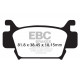 Brzdy EBC Moto EBC Brzdové obloženie&nbsp; Sintered FA410R | race-shop.sk