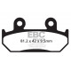 Brzdy EBC Moto EBC Brzdové obloženie&nbsp; Sintered FA203HH | race-shop.sk