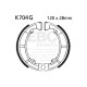Brzdy EBC Moto EBC Brzdové čeľuste Grooved K704G | race-shop.sk