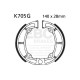 Brzdy EBC Moto EBC Brzdové čeľuste Grooved K705G | race-shop.sk
