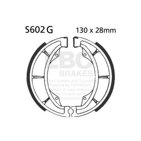Brzdy EBC Moto EBC Brzdové obloženie&nbsp; Sintered S602G | race-shop.sk