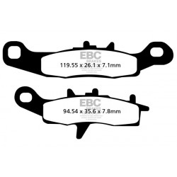 EBC Brzdové obloženie&nbsp; Sintered FA349R