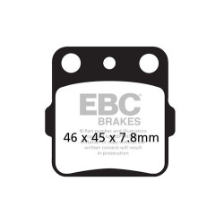 EBC Brzdové obloženie MXS Off Road Race Sintered MXS084