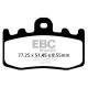 Brzdy EBC Moto EBC Brzdové obloženie EPFA EPFA335HH | race-shop.sk