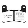 EBC Brzdové obloženie GPFA GPFAX379HH