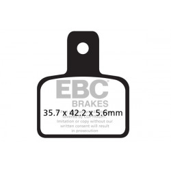 EBC Brzdové obloženie Organic FA495