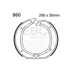 EBC Zadné Brzdové obloženie&nbsp; Organic 805