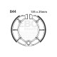 Brzdy EBC Moto EBC Zadné brzdové čeľuste Plain 844 | race-shop.sk