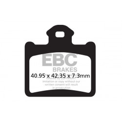 EBC Brzdové obloženie Carbon TT FA602TT