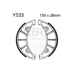 EBC Brzdové čeľuste Organic Y533