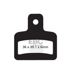 EBC Brzdové obloženie Organic FA FA471