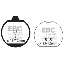 EBC Brzdové obloženie Organic FA037