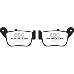 EBC Brzdové obloženie Organic SFA678