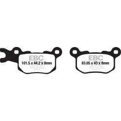 EBC Brzdové obloženie SXR685HH
