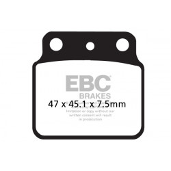 EBC Brzdové obloženie FA137R