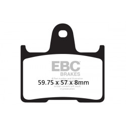 EBC Brzdové obloženie Double-H Sintered FA254HH