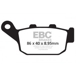 EBC Brzdové obloženie FA496HH