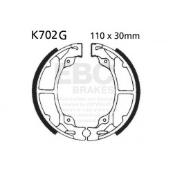 EBC Brzdové čeľuste Grooved K702G