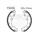 Brzdy EBC Moto EBC Brzdové čeľuste Grooved Y523G | race-shop.sk