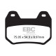 Brzdy EBC Moto EBC Brzdové obloženie FA304HH | race-shop.sk