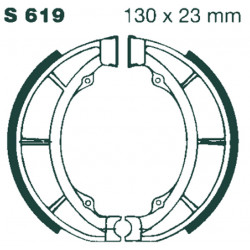 EBC Brzdové čeľuste Grooved S619G