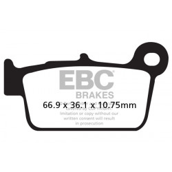 EBC Brzdové obloženie MXS367