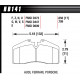 Brzdové dosky HAWK performance Zadné brzdové dosky Hawk HB141S.650, Street performance, min-max 65°C-370° | race-shop.sk