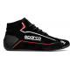 Topánky FIA pretekárske topánky Sparco SLALOM+, čierna/červená | race-shop.sk