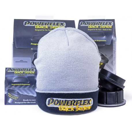 Čiapky a šiltovky Powerflex Powerflex Black Series Beanie Promotional Items HATS | race-shop.sk