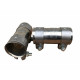 Výfukové spony Výfuková spojka 60mm (2,3") SS | race-shop.sk