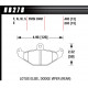Brzdové dosky HAWK performance Zadné brzdové dosky Hawk HB278N.583, Street performance, min-max 37°C-427°C | race-shop.sk