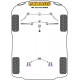 F06, F12, F13 6 Series Powerflex Predný silentblok radiaceho ramienka (oval) BMW 6 Series F06, F12, F13 (2011 - ) | race-shop.sk