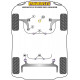 Leon Models Powerflex Zadný silentblok predného ramena, nastaviteľný Seat Leon MK3 5F upto 150PS (2013-) Rear Beam | race-shop.sk