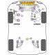Transporter Models Powerflex Horný vnútorný silentblok predného ramena Volkswagen T25/T3 Type 2 Petrol Models | race-shop.sk