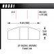 Brzdové dosky HAWK performance Brzdové dosky Hawk HB331G1.17, Race, min-max 90°C-465°C | race-shop.sk