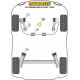 Cordoba Models Powerflex Zadný silentblok nastavenia záklonu predného ramena Seat Cordoba MK2 6L (2002 - 2009) | race-shop.sk