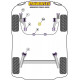Roomster Models Powerflex Zadný silentblok nastavenia záklonu predného ramena Skoda Roomster (2006 - 2008) | race-shop.sk