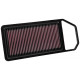 Vložky do pôvodného airboxu Športový vzduchový filter K&N 33-3076 | race-shop.sk