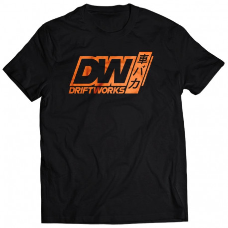Tričká Tričko DRIFTWORKS DW Baka, čierna | race-shop.sk