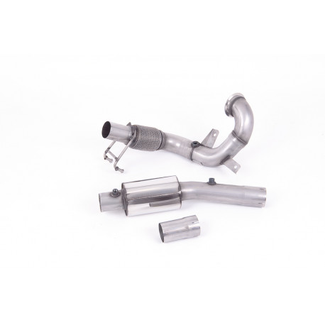 Výfukové systémy Milltek Zväčšený Downpipe bez katalyzátora Milltek Audi A1 40TFSI 5 2019-2021 | race-shop.sk