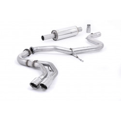 Cat-back Milltek výfuk pre Audi A3 2 TDI 2013-2021