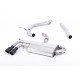 Výfukové systémy Milltek Milltek výfuk Od DPF pre Audi A3 2 TDI 2008-2012 | race-shop.sk