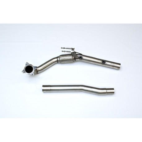 Výfukové systémy Milltek Zväčšený Downpipe bez katalyzátora Milltek Audi A3 2.0T FSI 2004-2012 | race-shop.sk