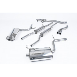 Cat-back Milltek výfuk pre Audi A4 1.8T B6 2001-2005