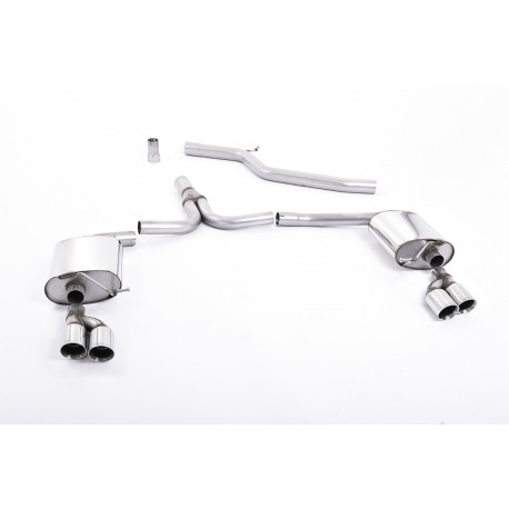 Výfukové systémy Milltek Cat-back Milltek výfuk pre Audi A4 2 TDi 2009-2011 | race-shop.sk