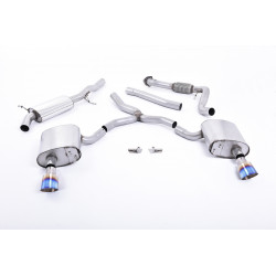 Cat-back Milltek výfuk pre Audi A4 2 TFSI 2016-2021