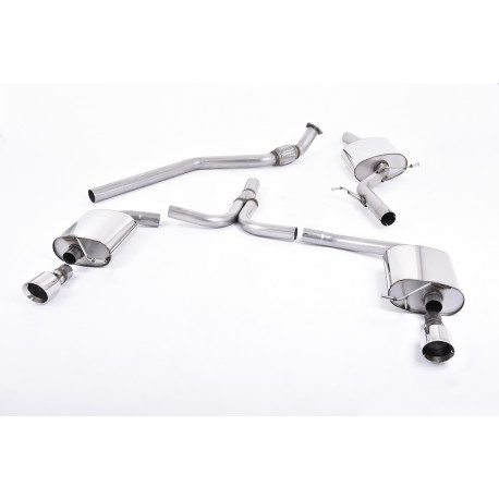 Výfukové systémy Milltek Cat-back Milltek výfuk pre Audi A4 2 TFSI 2008-2011 | race-shop.sk