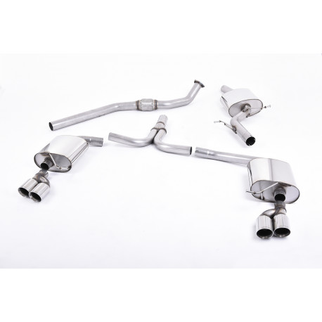 Výfukové systémy Milltek Cat-back Milltek výfuk pre Audi A4 2 TFSI 2008-2011 | race-shop.sk