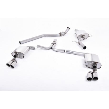 Výfukové systémy Milltek Cat-back Milltek výfuk pre Audi A4 2 TFSI 2008-2011 | race-shop.sk